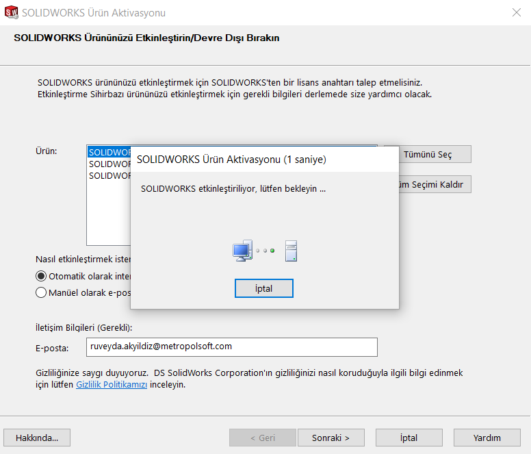 solidworks-lisans-etkinlestirme-islemi