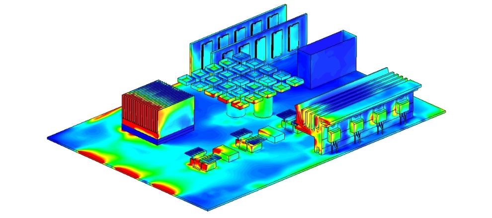 SOLIDWORKS Flow Simulation Elektronik Soğutma Modülü