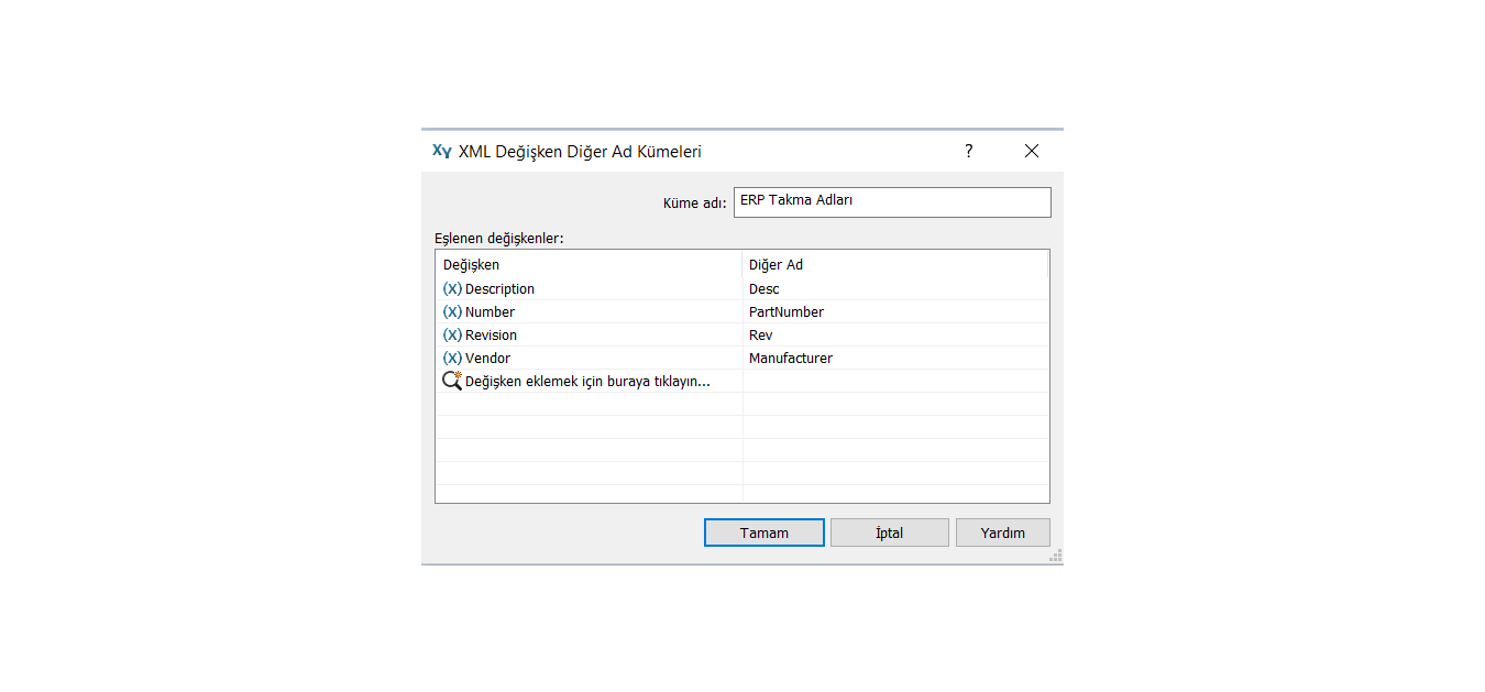 SOLIDWORKS PDM MALZEME LİSTESİ