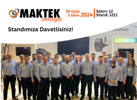 Maktek Avrasya 2024 Fuarına Davetlisiniz!